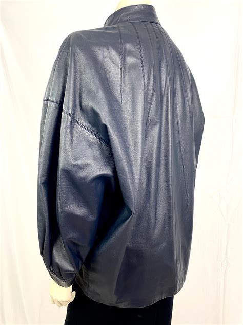 yves saint laurent rive gauche leather jacket|Saint Laurent jacket men's.